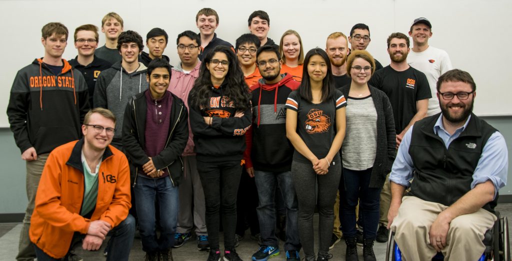 The OSU Overclocker team.