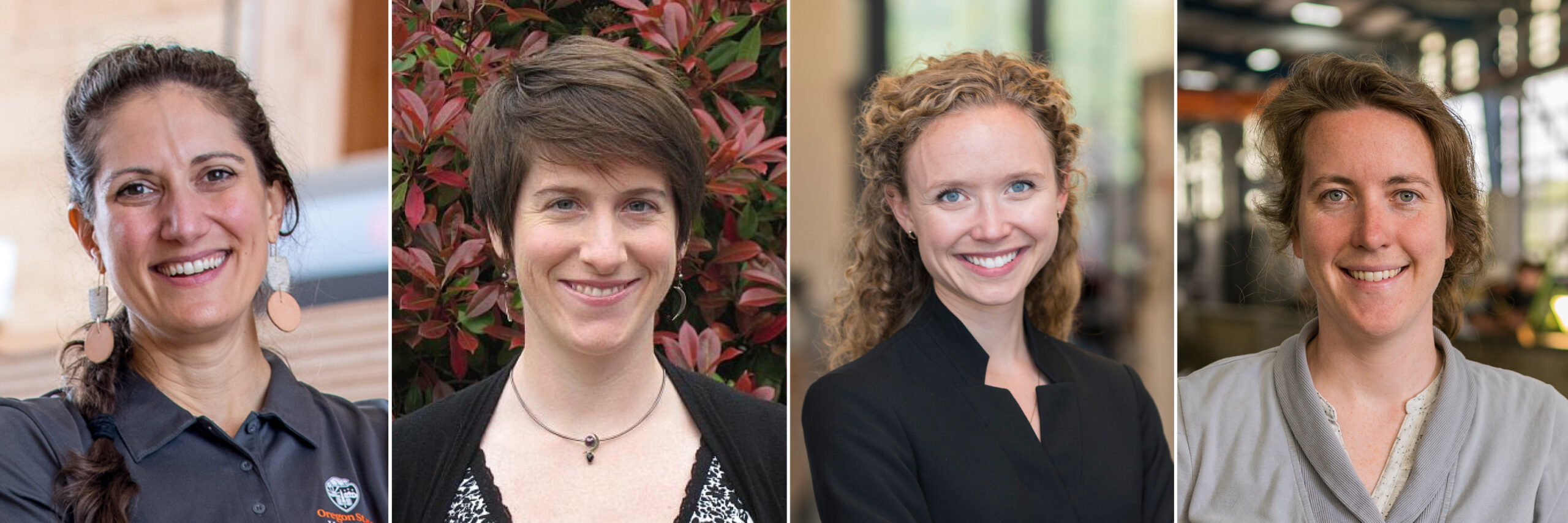 Erica Fischer, Rebecca Hutchinson, Kelsey Stoerzinger, and Meagan Wengrove.