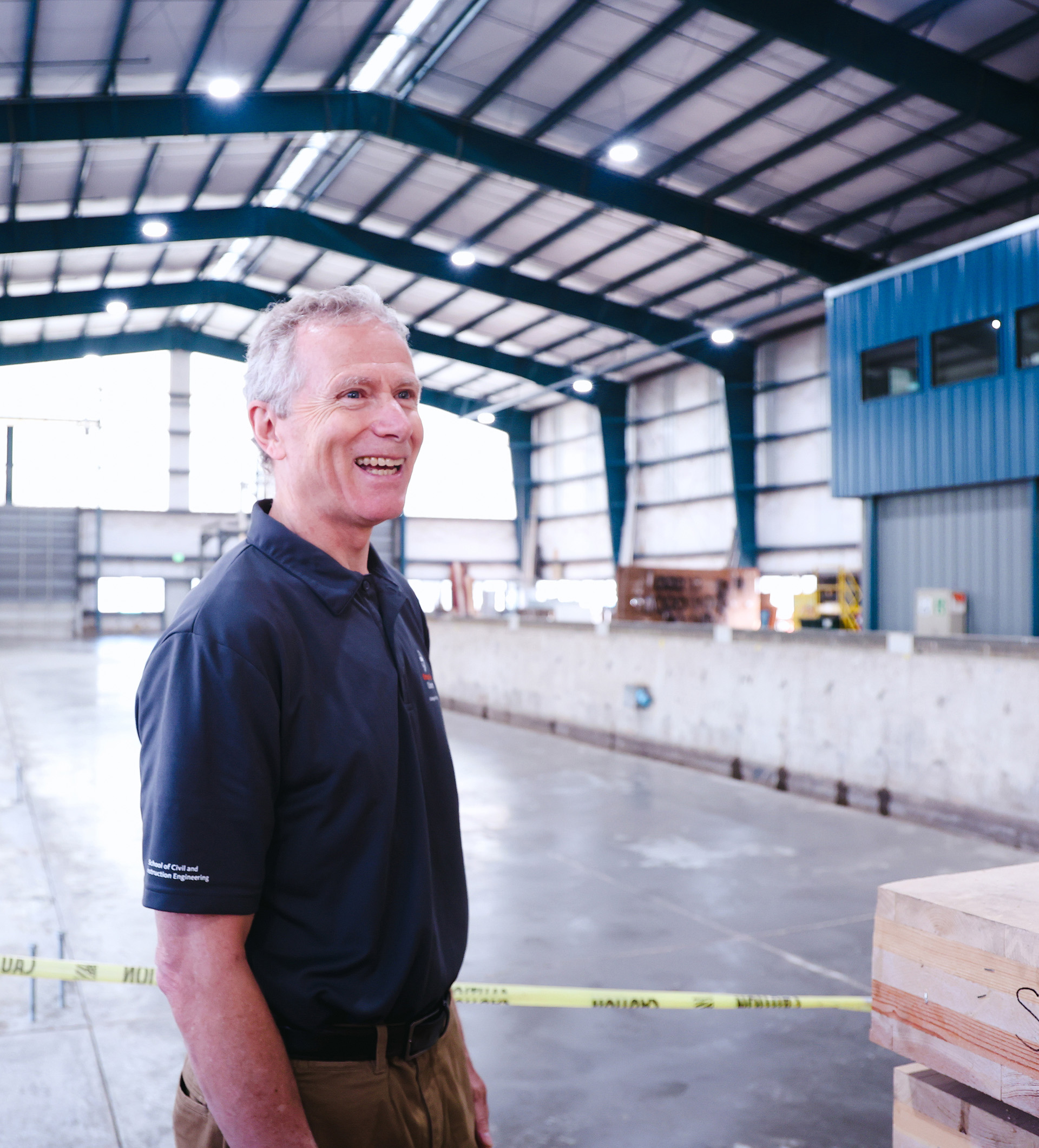 Construction engineering management alumni John Gambatese smiling.