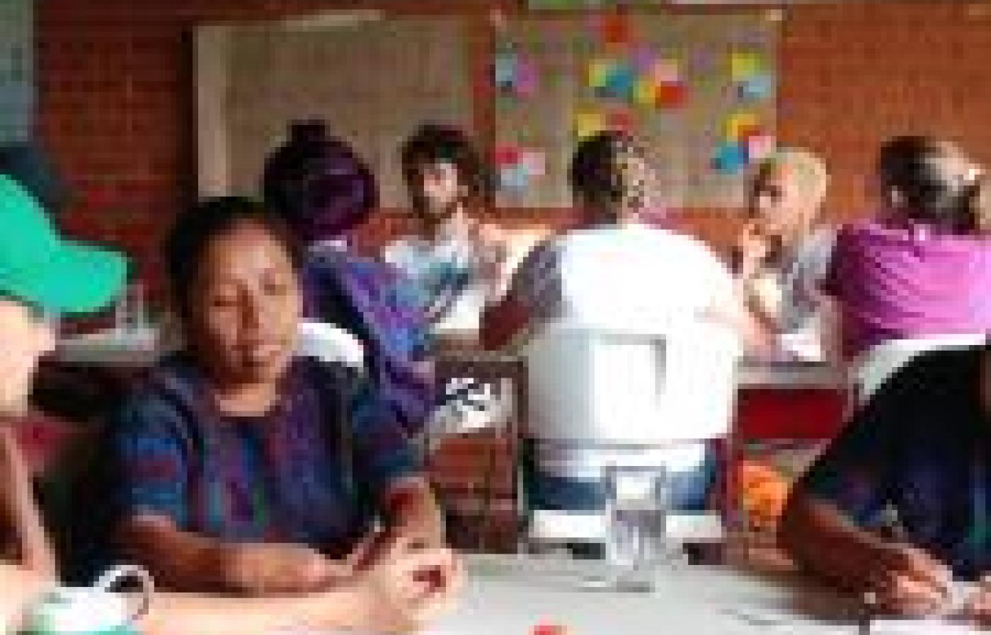 Students and local cooks engaging in co-design