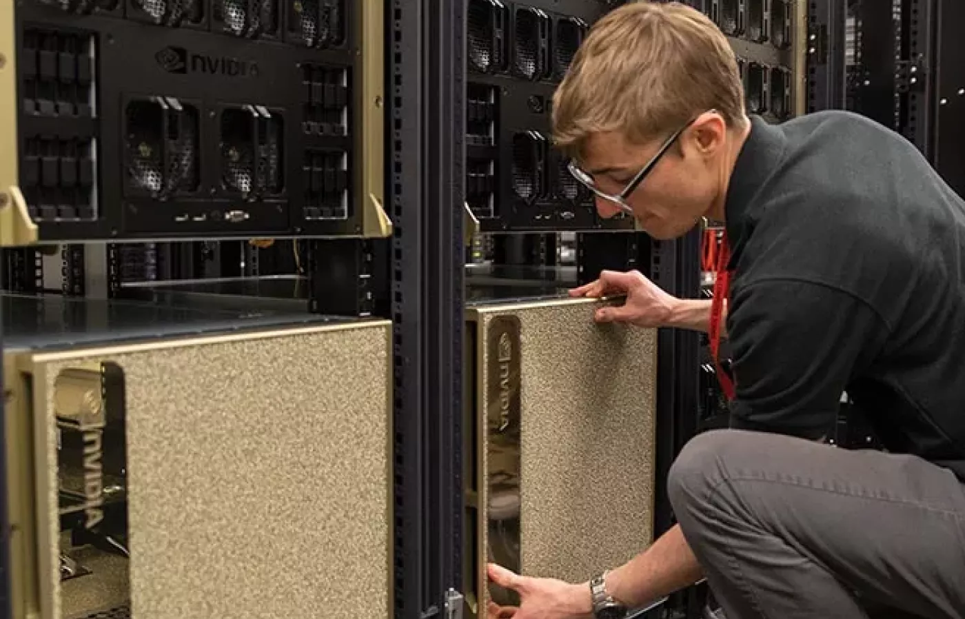 NVIDIA DGX-2 system.