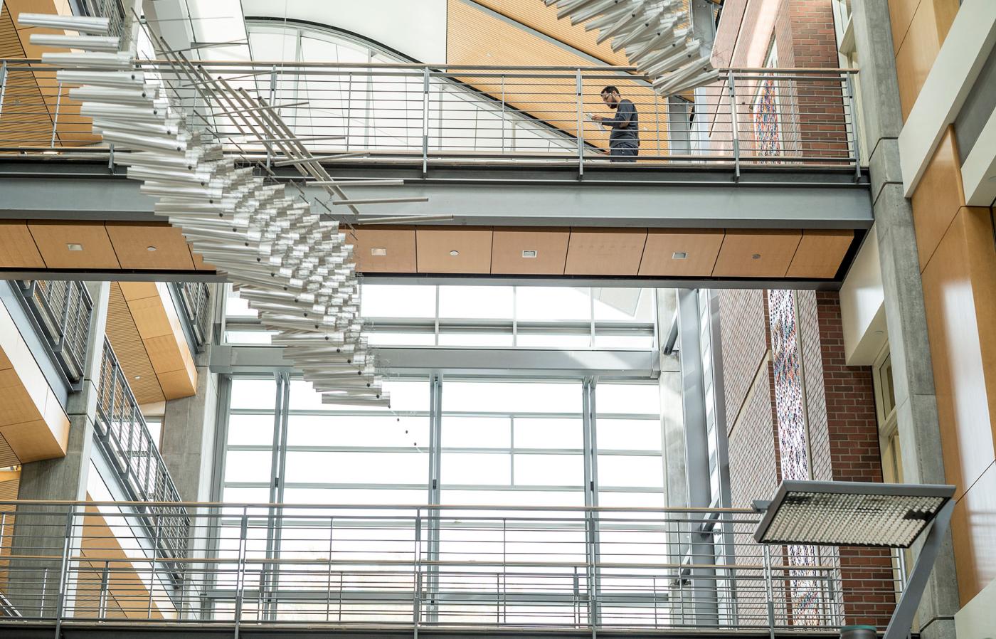 Interior of Kelley Engineering.