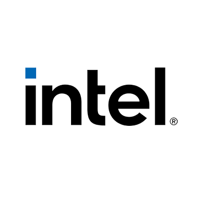 Intel logo.