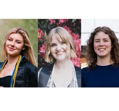 Portraits of six graduates selected for the National Science Foundation Graduate Research Fellowship Program. 