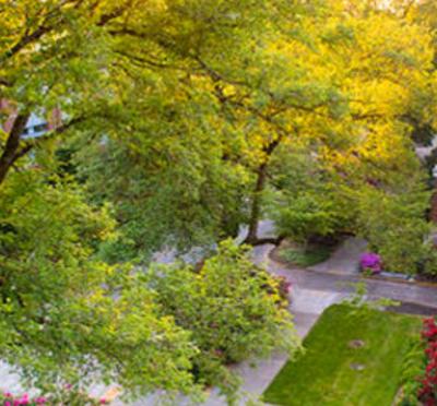 Oregon State University building exterior.