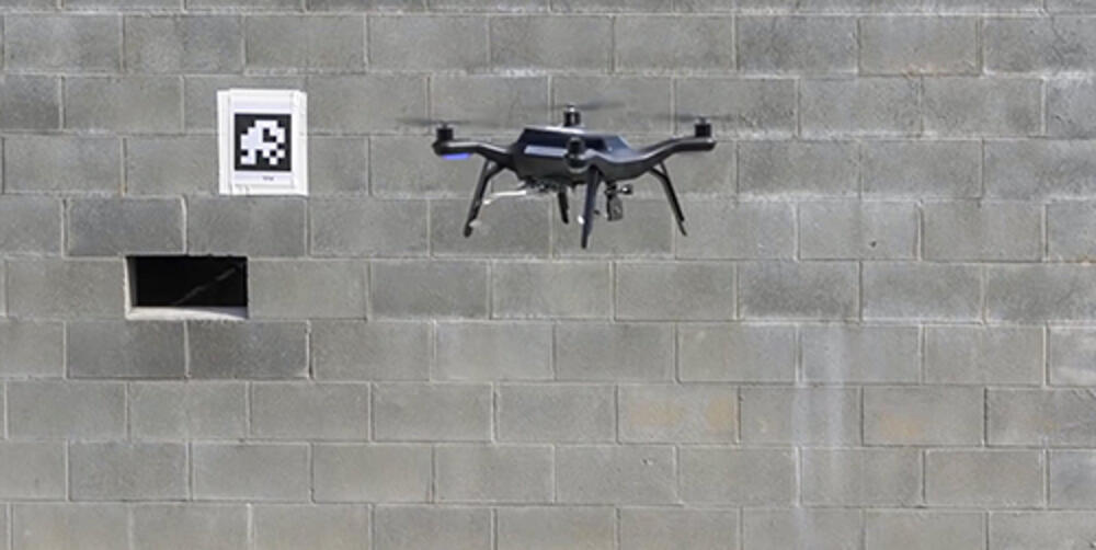 A small, unmanned aerial vehicle