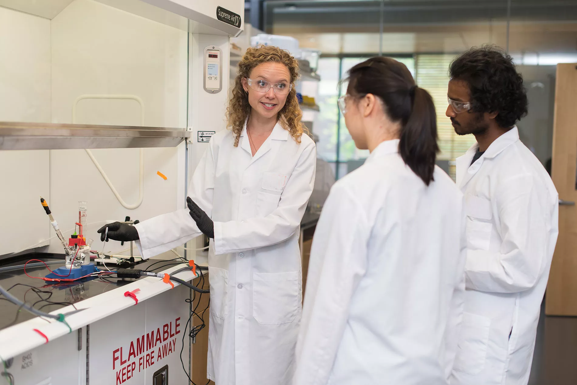 A group of researchers.