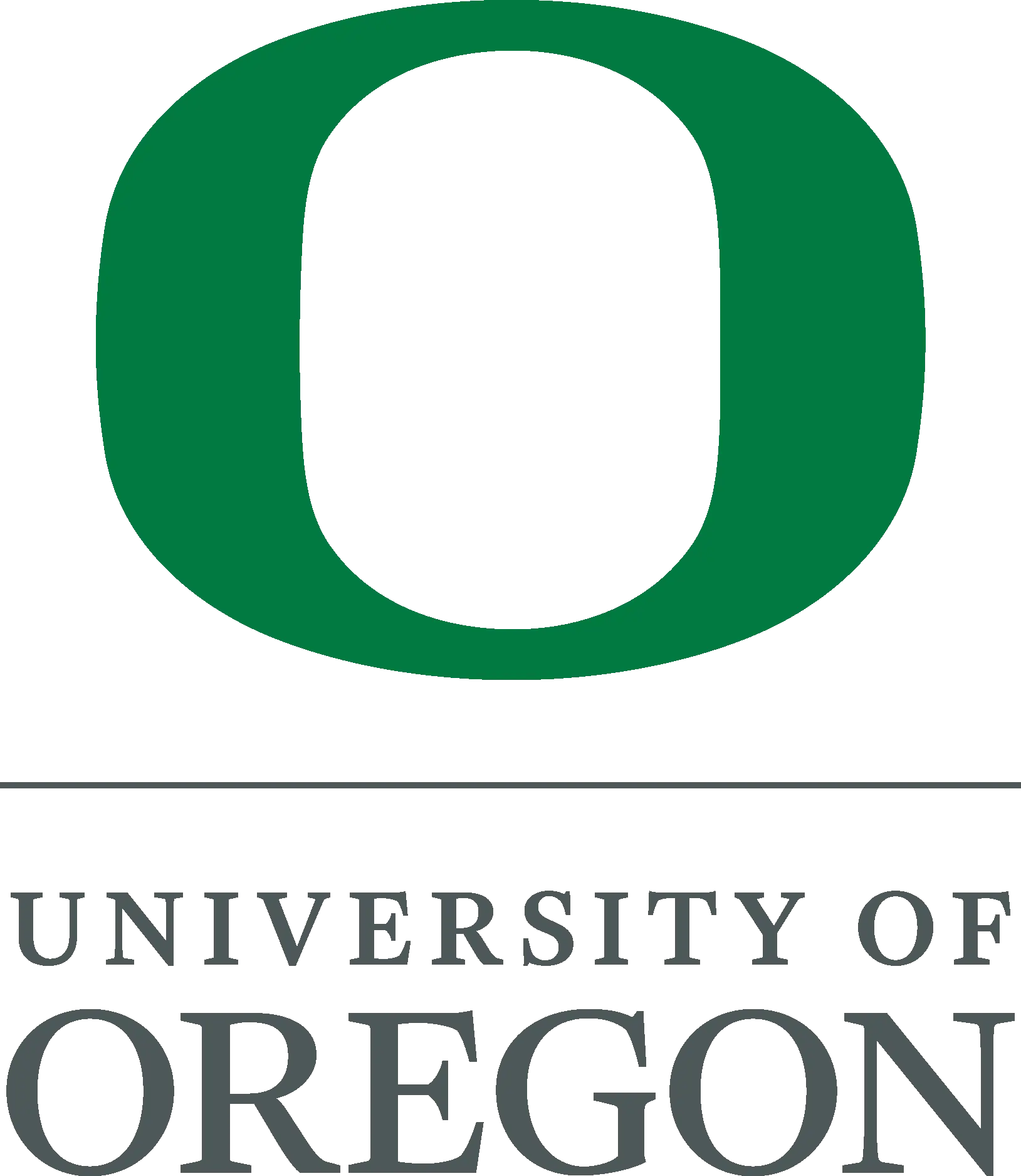 University of Oregon logo.
