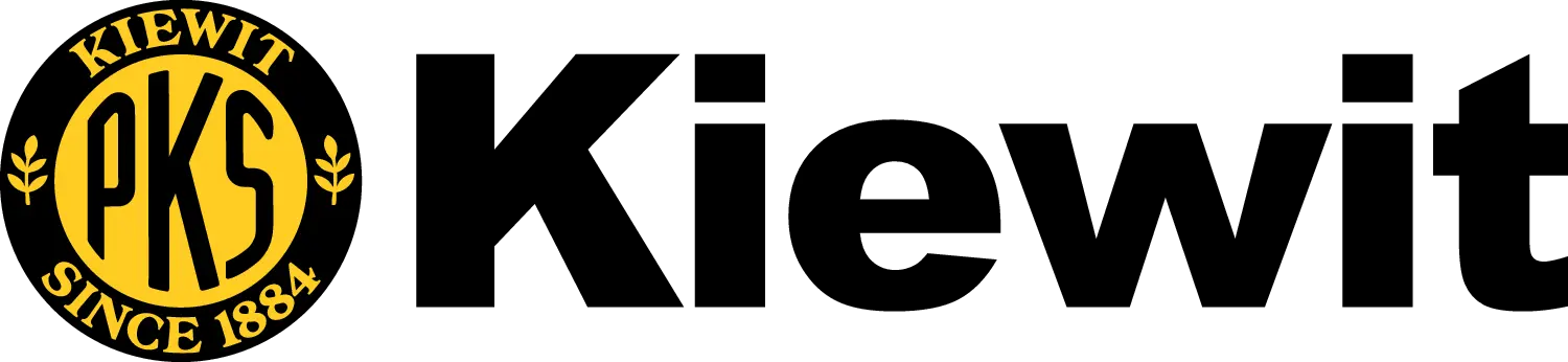 Kiewit logo.