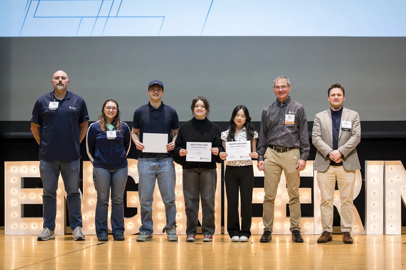 2026 Lam award team.