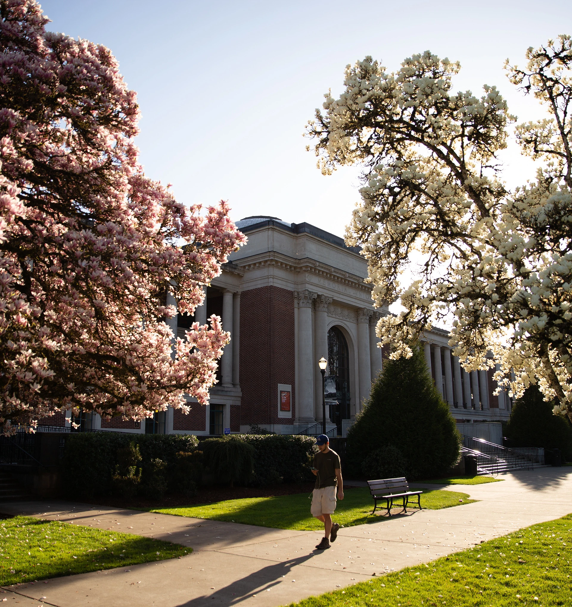 Front of the Memorial Union at Oregon State University 