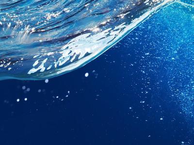 Water wave graphic