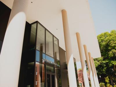 Exterior of Johnson Hall.