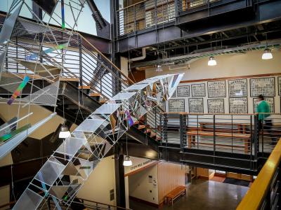 Inside of Kearney Hall building